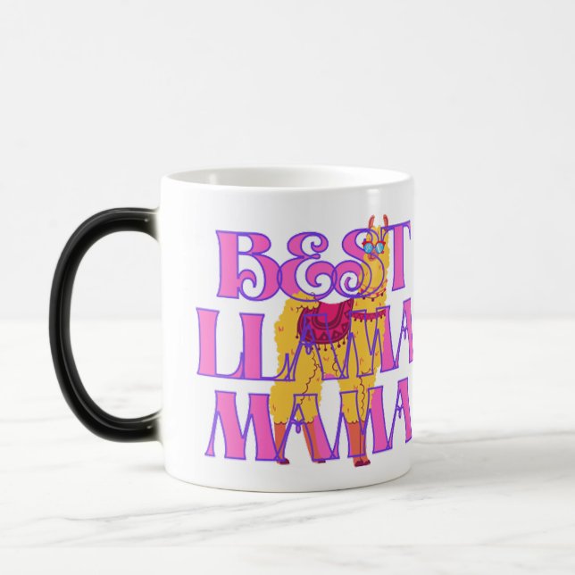 Mug Magic Best Llama Mama ever (Gauche)