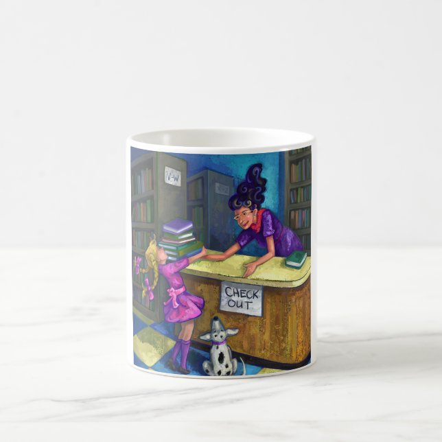 Mug Magic Bibliothèque Récupérer l'oeuvre (Centre)