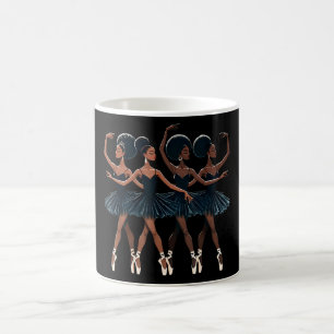 Mug Magic Black African American Ballerina Ballet Dance Girl