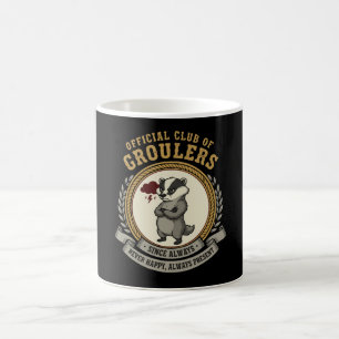 Mug Magic Blaireau Drôle et Grincheux "Club Officiel des Gro