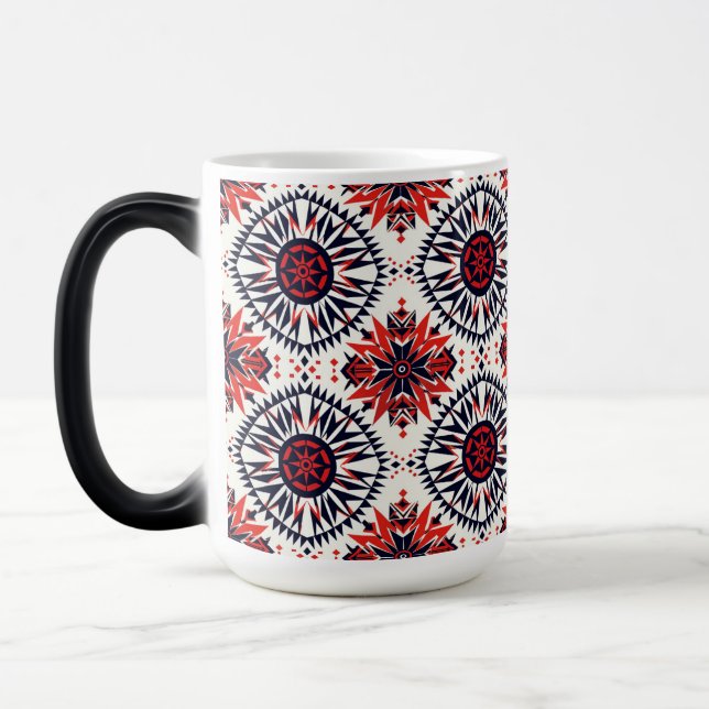 Mug Magic Bleu éthérée "Cosmic Interlock" Magique Couleur-Ch (Gauche)
