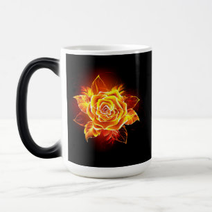 Mug Magic Blooming Fire Rose