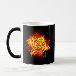 Mug Magic Blooming Fire Rose