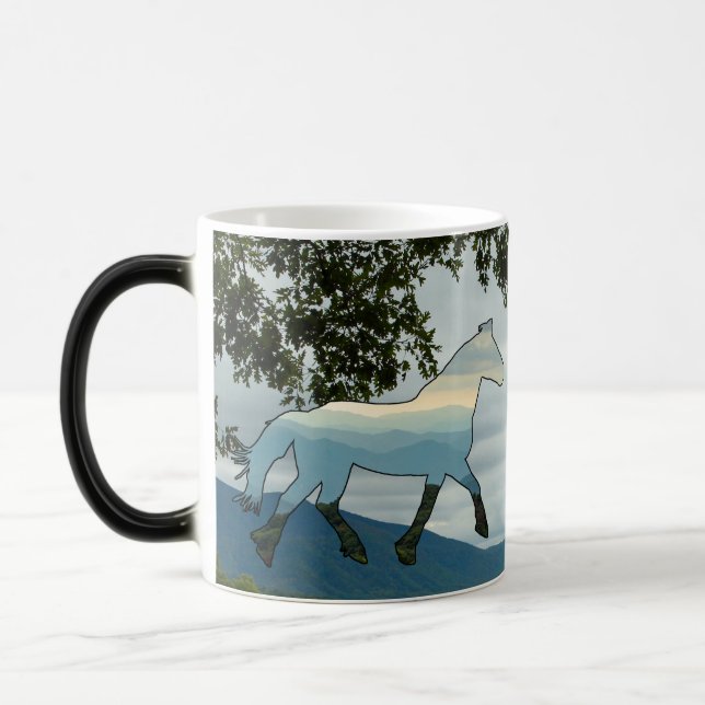 Mug Magic Blue Ridge Horse Cades Cove (Gauche)