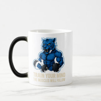 Mug Magic Blue Tiger Power muscle | Train Your Mind First