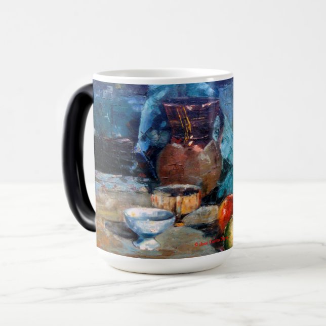 Mug Magic Bodegón a espátula (Devant gauche)