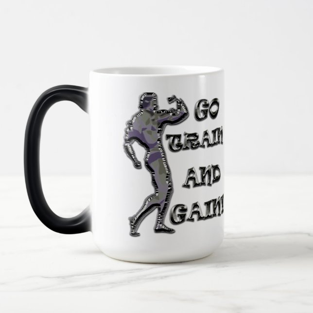 Mug Magic Body Building Power Muscle entraînement Fitness Bo (Gauche)