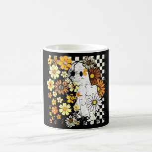 Mug Magic Boho Floral Automne Fantôme Thanksgiving Automne V