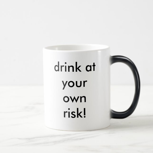 Mug Magic boisson à vos risques et périls ! (Droite)