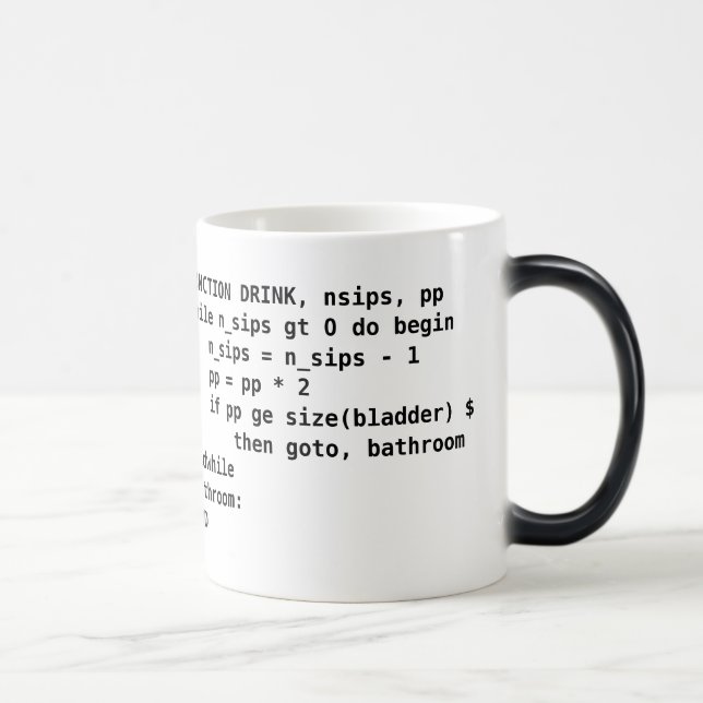 MUG MAGIC BOISSON DE FONCTION (Droite)