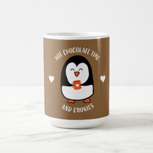 Mug Magic Boisson de pingouin au chocolat chaud