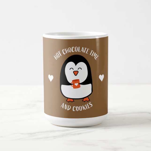 Mug Magic Boisson de pingouin au chocolat chaud (Centre)