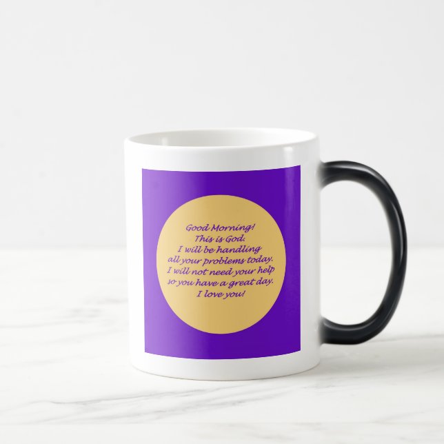 Mug Magic Bonjour de Dieu (Droite)