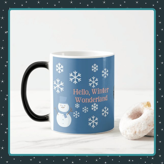 Mug Magic Bonjour, Winter Wonderland Morphing (Créateur téléchargé)