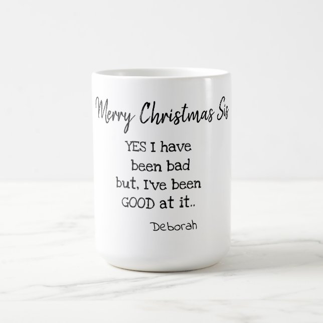 Mug Magic Bonne Liste Mauvaise (Centre)
