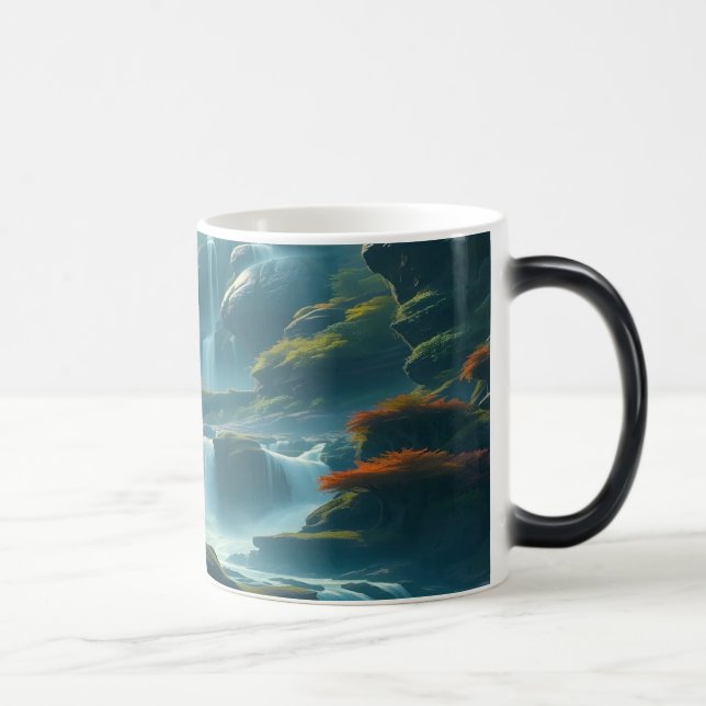 Mug Magic Boue de café Morphée cascade (Droite)