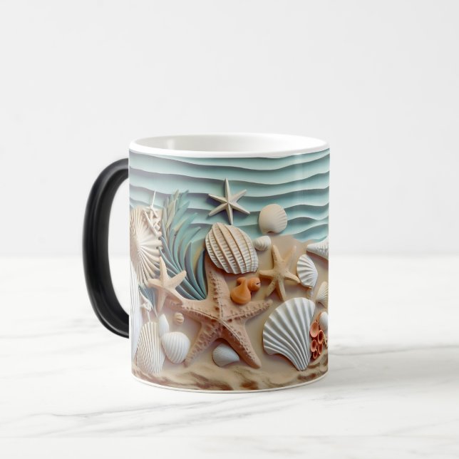 Mug Magic Boue de coquillages Ocean Breeze (Devant gauche)