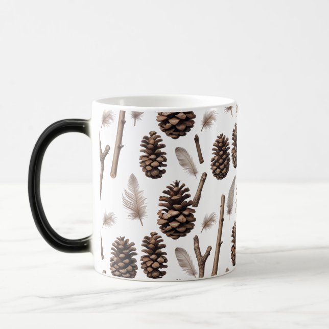 Mug Magic Boue de Morphage couleur Pinecone rustique - Agrit (Gauche)