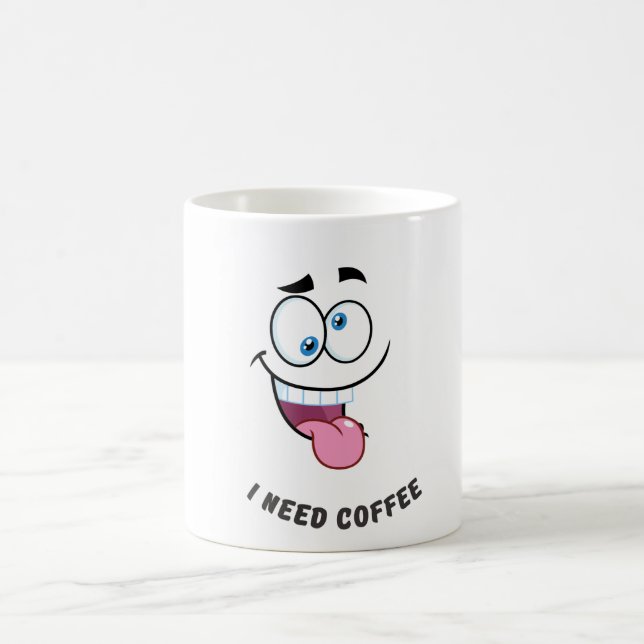 Mug Magic Boug de café exclusif avec un design mignon - Gi p (Centre)