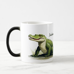 Mug Magic Boug de crocodile personnalisé - Conception audaci