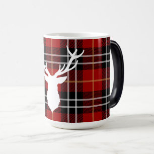 Mug Magic Boug Festif de Noël de cerfs rouges pansé