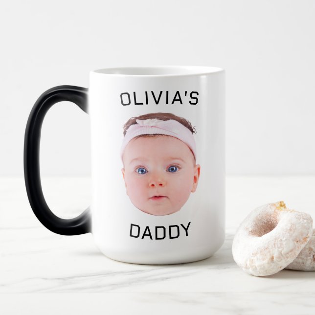 Mug Magic Boug Visage Personnalisé, Boug Baby Personnalisé,  (Avec donut)