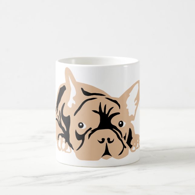 Mug Magic Bouledogue Français rose (Centre)