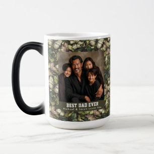 Mug Magic Bouquet camouflage papillon floral pour la fête d'