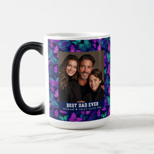 Mug Magic Bouquet de camouflage de papillon côtier Nouveau p