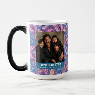 Mug Magic Bouquet de camouflage papillon unique pour chien d