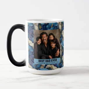 Mug Magic Bouquet de lys de calla Nouveau papa Papa Souvenir