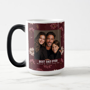 Mug Magic Bouquet de pâquerettes hawaïennes Step Papa Photo
