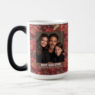 Mug Magic Bouquet de pivoines occidentales Joyeuse Fête des
