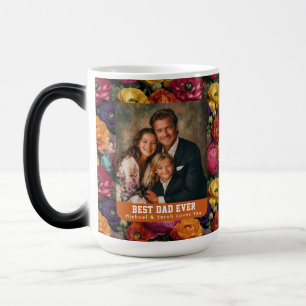 Mug Magic Bouquet de renoncules vintage pour la fête des pap