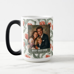 Mug Magic Bouquet de tulipes Cottagecore Grand-père annivers