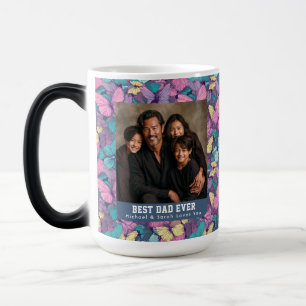 Mug Magic Bouquet Papillon Camouflage Fleuriste Photo Papa C