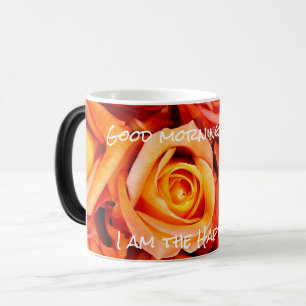 Mug Magic Bouquet Rose orange