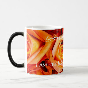 Mug Magic Bouquet Rose orange