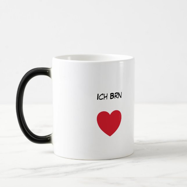 Mug Magic Bouteille de boisson avec devis allemand (Gauche)