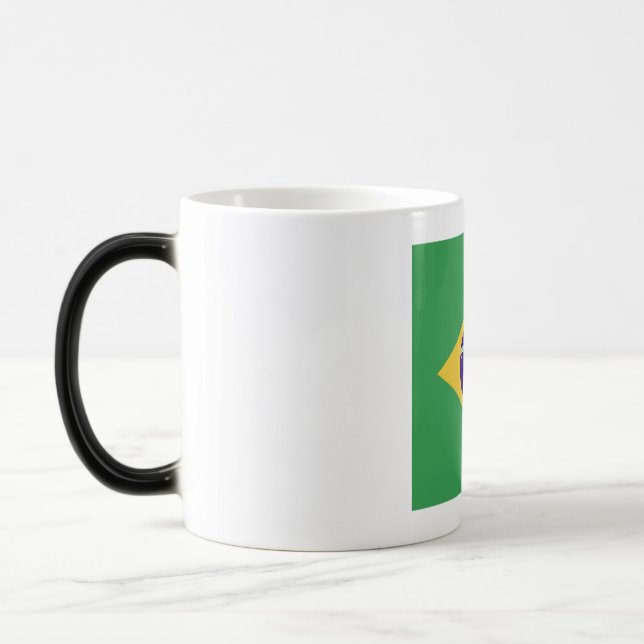 Mug Magic Brazil Flag Emblem (Gauche)