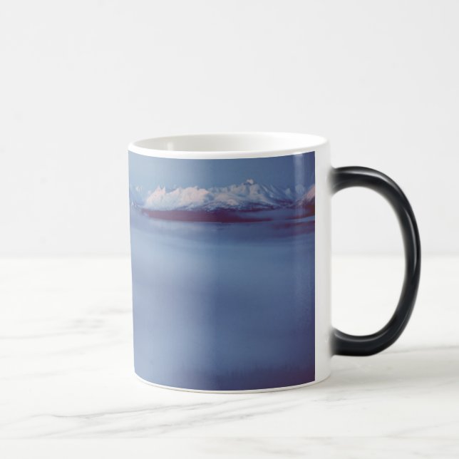 Mug Magic Brouillard glacé de l'Alaska/de lac Amanka (Droite)