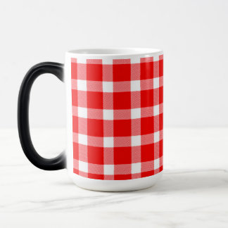 Mug Magic Buffalo Rouge Blanc Carreaux De Noël Pique-Nique C