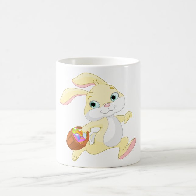MUG MAGIC BUNNING DE PÂQUES AVEC BASSIN D'OEUF DE PÂQUES COL (Centre)