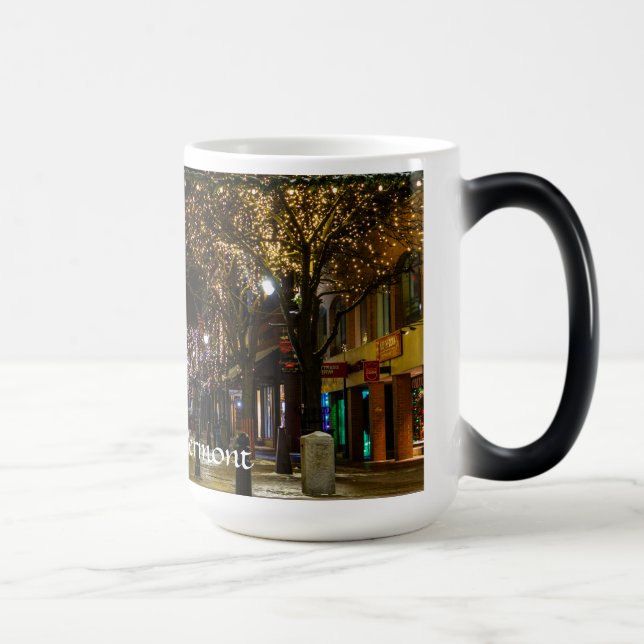 Mug Magic Burlington Vermont Church Street à Christmas-mug (Droite)