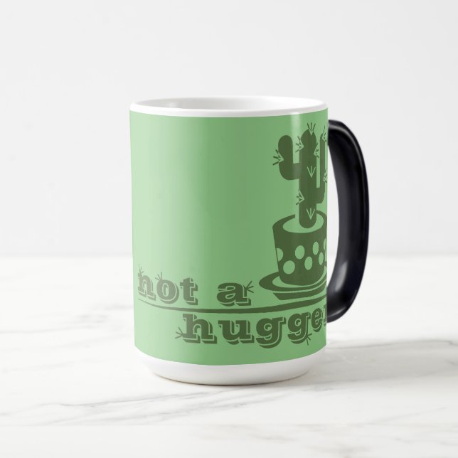 Mug Magic Cactus Pas un gros cactus drôle dire (Devant droit)