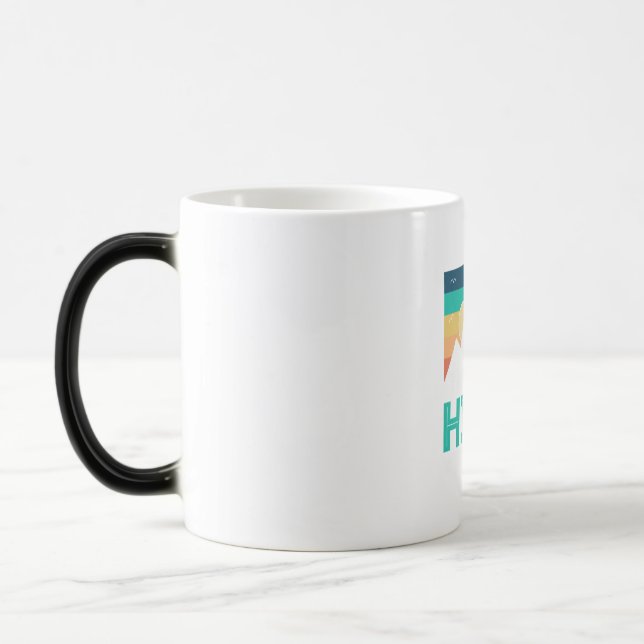 Mug Magic Cadeau Camper | Faire Une Randonnée Avec Mon Chien (Gauche)