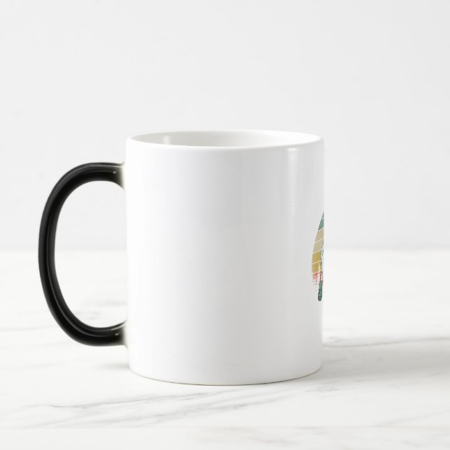 Mug Magic Cadeau Camper | Randonnée Plus Taper Moins Anniver (Gauche)