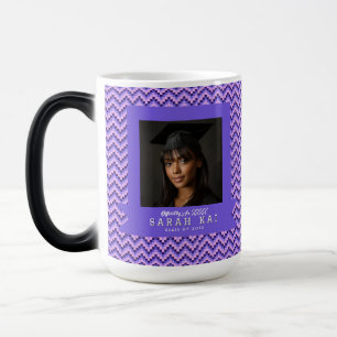 Mug Magic Cadeau cool à motif Chevron pour sa remise de dipl