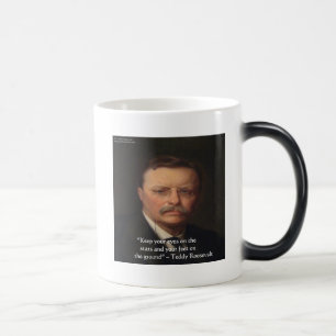 Mug Magic Cadeau de citation de sagesse "Pieds sur terre" de