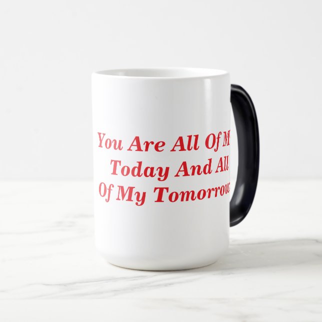 Mug Magic Cadeau de cœur citation d'amour de chat Sphynx (Devant droit)